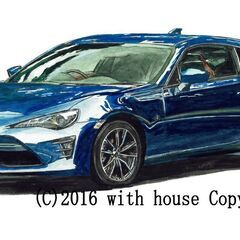 NC-396 TOYOTA86 限定版画 直筆サイン有 額装済 ...