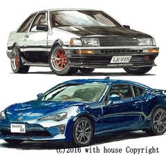 NC-398 TOYOTA レビンAE86/TOYOTA86 限...