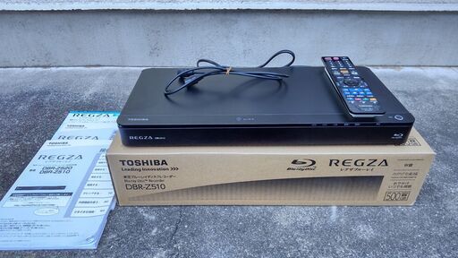 東芝ブルーレイレコーダー　DBR-Z510 (500GB)　REGZA