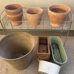 テラコッタ植木鉢 プランター