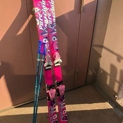 ジュニア女子スキーセット(ウェアー付)