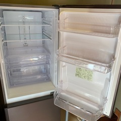 SHARP ノンフロン冷凍冷蔵庫　SJPD27CT  2017年製