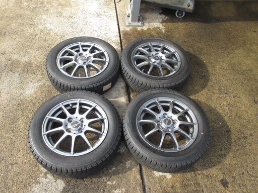 BLIZZAK VRX スタッドレス155/65R14 4本セットバリ溝バリ山 来店取替】バリ