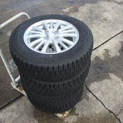 【来店取替】バリ山 175/70R14 中古スタッドレスタイヤ&...