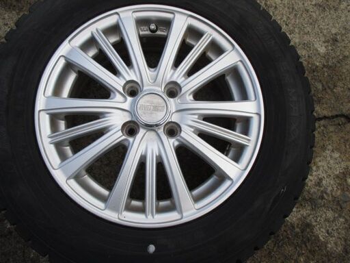 来店取替】バリ山 175/70R14 中古スタッドレスタイヤ&アルミ付き