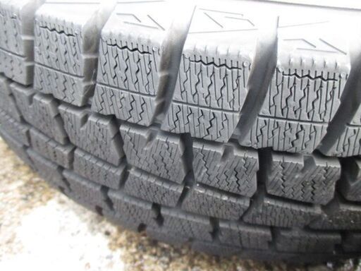 来店取替】バリ山 175/70R14 中古スタッドレスタイヤ&アルミ付き