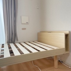 ベッド シングル すのこベッド ベッドフレーム  高さ 3段階 ...