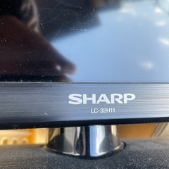 sharp  アクオス　32型　ジャンクテレビ　部品どりに！