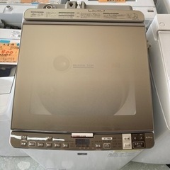 SHARP シャープ ガラストップ プラズマクラスター搭載 8Kg洗濯機 4.5kg 