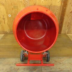 タケムラテック ② コンクリートミキサー B-2.5 100V ミキサー コンクリート セメント モルタル 電動 混ぜる かくはん機 中古 未使用 宮城