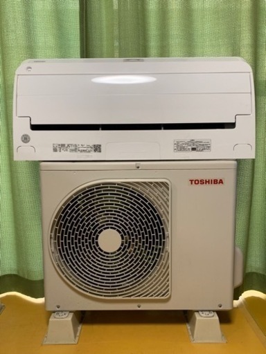 超美品エアコン‼️6畳用❗️2021年❗️取付込❗️TOSHIBAエアコン