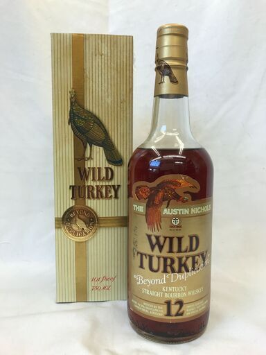 新入荷！！WILD TURKEY ワイルドターキー12年 Beyond Duplication　750ml 101PROOF 50.5％ 未開栓 古酒