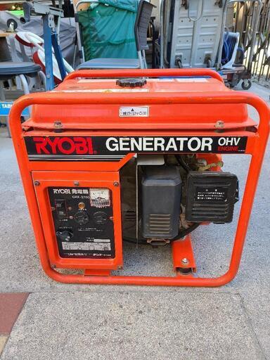 商談成立　発電機\n\n手渡し　RYOBI 発電機　grx-2703 エンジン発電機 　ジャンク\n\n