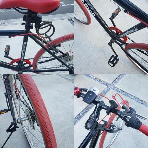 GRAPHIS グラフィス 26インチ クロスバイク 6段変速 室内保管品