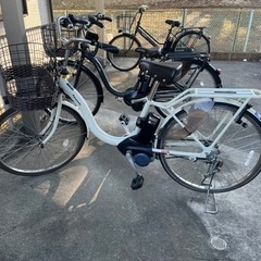 お譲り先決定済 panasonic パナソニック 電動自転車の通販はau PAY 