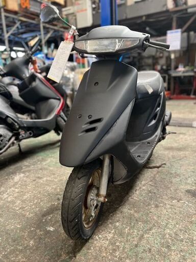 実働　HONDA　スーパーディオ　大人気マットブラック　プラグ・バッテリー新品！　キャブ清掃済み！！