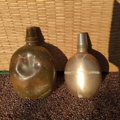 〘8か9月ご予約〙　旧日本軍　陸軍　アルミ水筒　コルクせん　二つセット