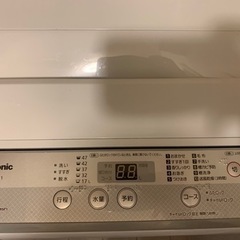 引き取り相手決定　3,000円→1,500円　洗濯機　Panas...
