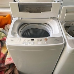 大阪限定●配送無料●2021年製●AQUA●AQW-S6M●洗濯機