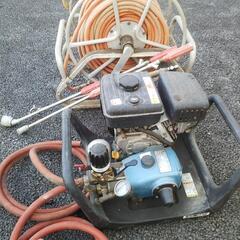 (終了)動力噴霧器 ホース ノズルセット