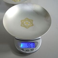 純銀 銀杯 3個セット 総重量約237g 札幌市徽章 記念銀杯 盃 酒器 ☆ 札幌市 北区 屯田