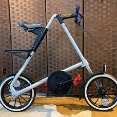 ■STRIDA ストライダ 初期型 折畳み自転車 シルバー 16...