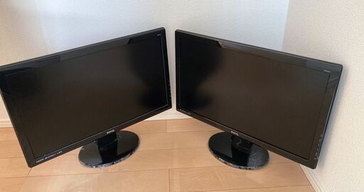 BenQ PCモニター　2つ