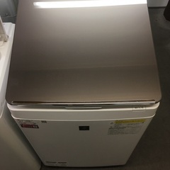 【SHARP シャープ】電気洗濯乾燥機　2019年製／10kg／...