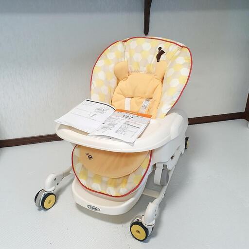【近隣受渡し可能】コンビ 限定モデル くまのプーさん ハイローチェア ネムリラ インナークッション