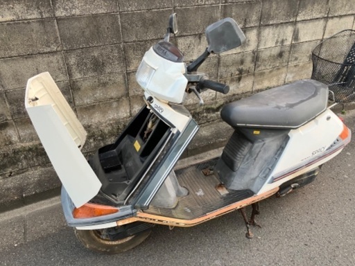 爆発確認　☆ ホンダ　スペイシー　４スト　１オーナー　キック降ります　２９００ｋ　純正キー　１本　　登録書類有　ジャンク
