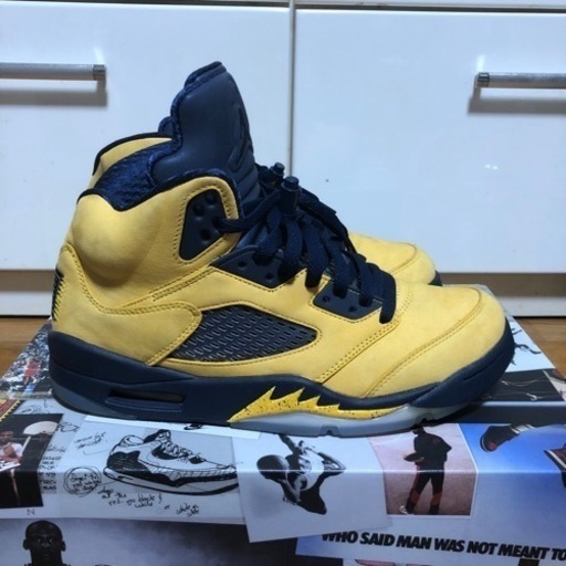 その他 JORDAN5 RETRO Michigan 2019