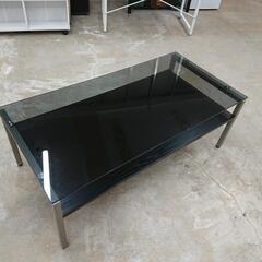 ニトリ製  ガラステーブル