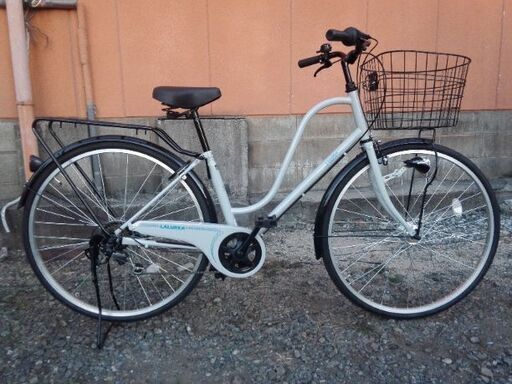 27インチシティサイクル6段変速 ほぼ新品、通勤通学に。 自転車 27インチ 6