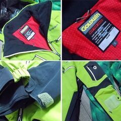 ゴールドウィン スキーウエア 上下 S/M 黄緑/グリーン 非売品 選手用 GOLDWIN 身長160～165cm位 札幌市東区 新道東店