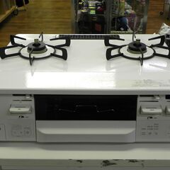 都市ガス リンナイ 2021年製 ガステーブル ET66WH4RG 幅59㎝ 右強火力