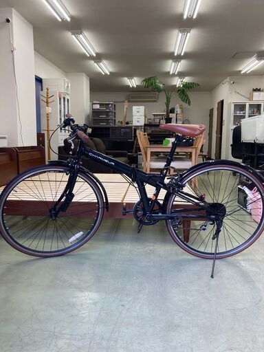 スポーツ中古自転車 B372 GIANT TRADIST パープル XS【クロスバイク】