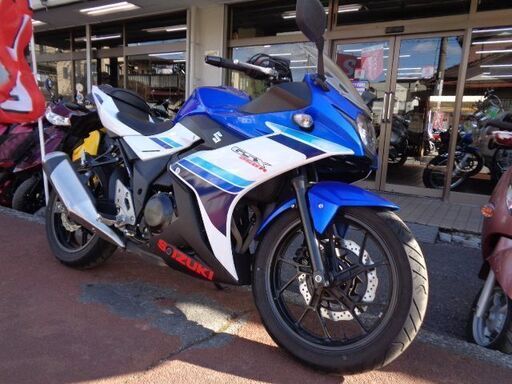 NO.4600　ＧＳＸ２５０Ｒ　水冷４サイクル２気筒エンジン　ＦＩ車　ＥＴＣ２．０付き　ブルー＆ホワイト　☆彡