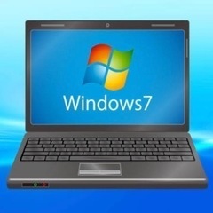 Windows7（32bit版）のままのパソコンの画像