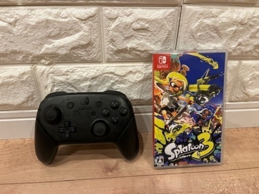 スプラトゥーン3ソフト　純正プロコンセット