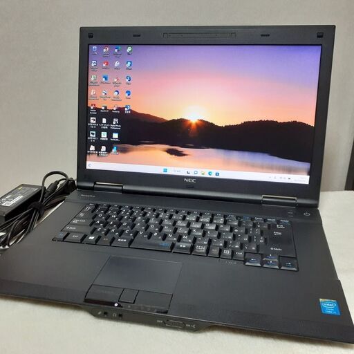 【直接兄】NEC　VersaPro　15インチ　SSD＋HDD　office2021　Wi-Fi　Bluetooth　マルチ　Windows11