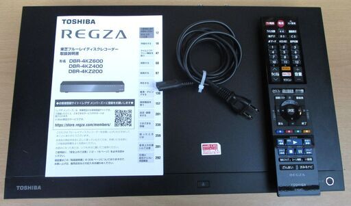 ☆東芝 TOSHIBA DBR-4KZ400 4TB レグザ ブルーレイレコーダー BD\u0026HDD◆2022年製・最大8番組を同時録画 34020円