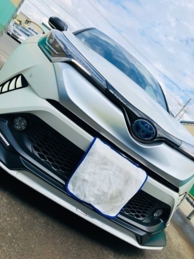 C-HRフロントLEDガーニッシュ トヨタ CHR C-HR CH-R ZYX10 NGX50 フロントガーニッシュ ヘッド