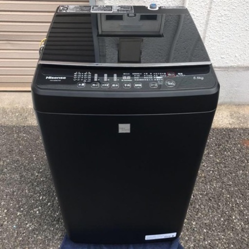 洗濯機 Hisense hw-g55e7kk ハイセンス