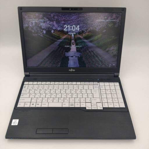 富士通　2021年発売分　第10世代Core i5搭載 メモリ8G　SSD512G　WEBカメラ　CD/DVD読み書き Wifi対応　大画面15.6インチ　HDMI出力　テンキー　#15191F9