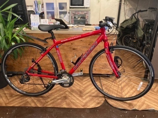 【前後タイヤ新品！コラテック】700×28c クロスバイク　3x8速　480mm
