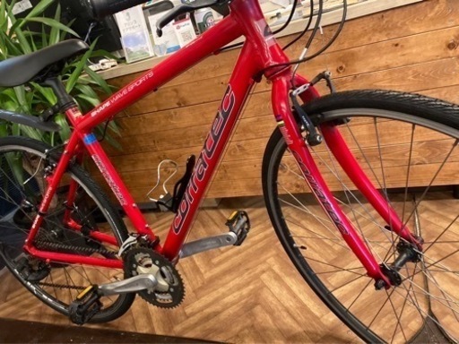 【前後タイヤ新品！コラテック】700×28c クロスバイク　3x8速　480mm
