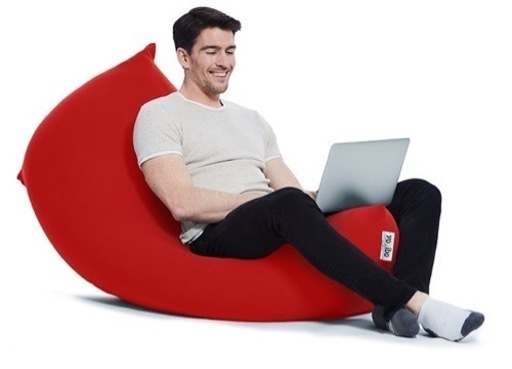 【美品】Yogibo Mini ヨギボー　ミニレッド　赤　カバー付き yoibo mini】 ヨギボーミニ 赤 Yogibo Mini(ヨギボー ミニ)レッド