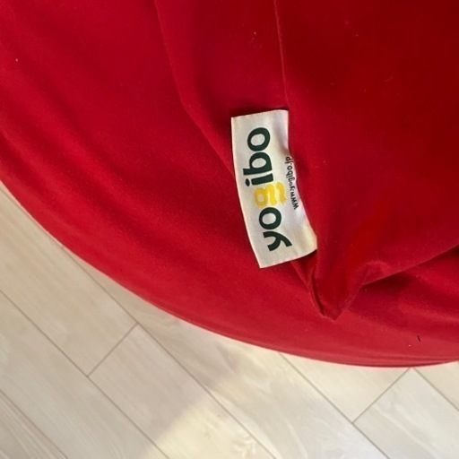 yogibo（ヨギボー）赤/ショートサイズ