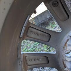 （お話中）クラウン２１０系純正ホイール(スタッドレスタイヤBlizzak付)