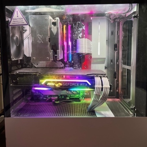 ゲーミングpc RTX2080 NZXT ホワイト 白